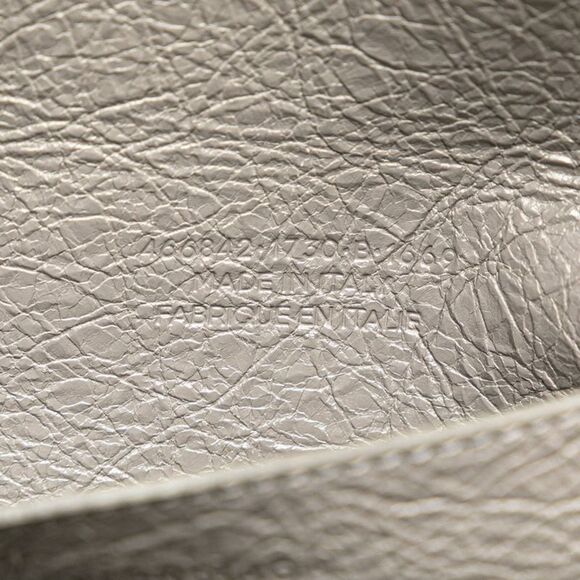 Pre Loved balenciaga Women Grey Shoulder Bags - Picture 6 of 8